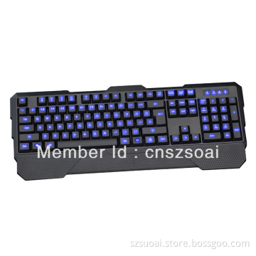 hot selling wired backlight computer keyboard
